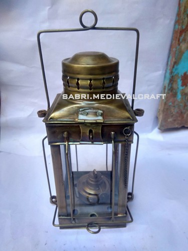 Lampada olio nave - ad, finitura