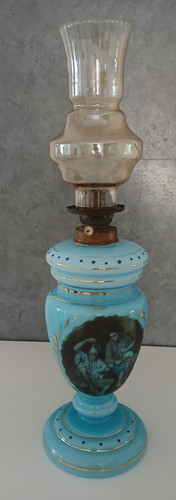 Antica lampada olio - lampada,