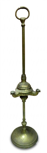 Antica lucerna lampada olio - antica,