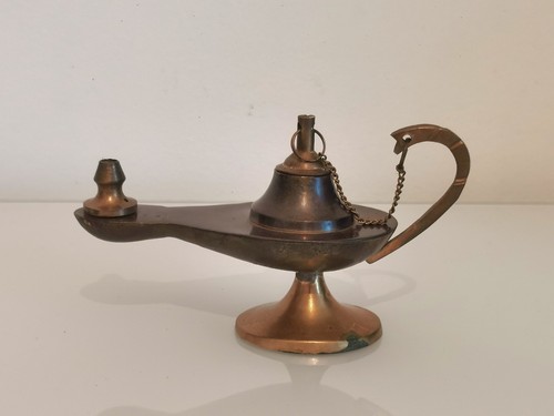 Lampada olio ottone - lampada,
