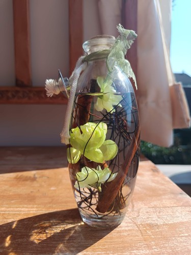 Lampada olio vintage sabbia - ad,