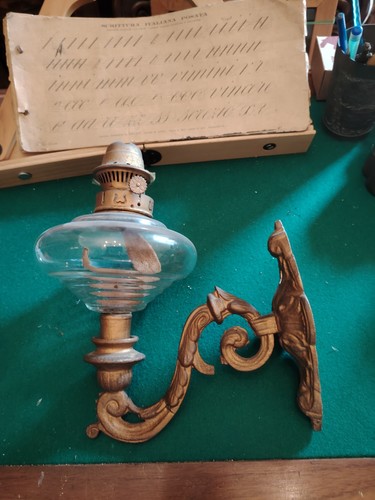 Lampada olio antica - olio,