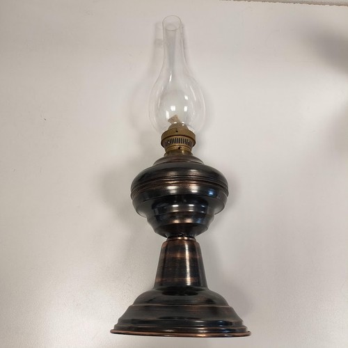Lampada olio ottone con - lampada,