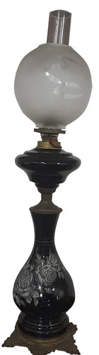 Lampada olio vintage vetro - lampada,
