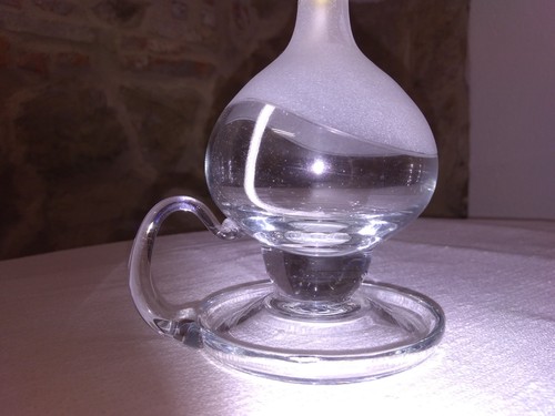 Lampada olio con stoppino - lampada,