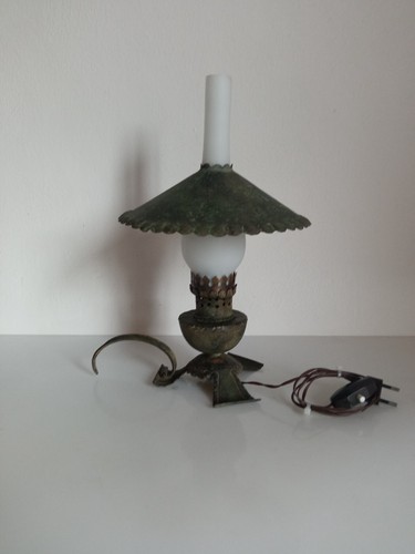 Lampada rame olio - rame,
