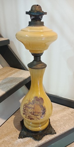 Antica lampada olio in - antica,