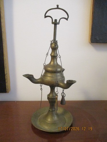 Antica lampada olio 3 - ad,